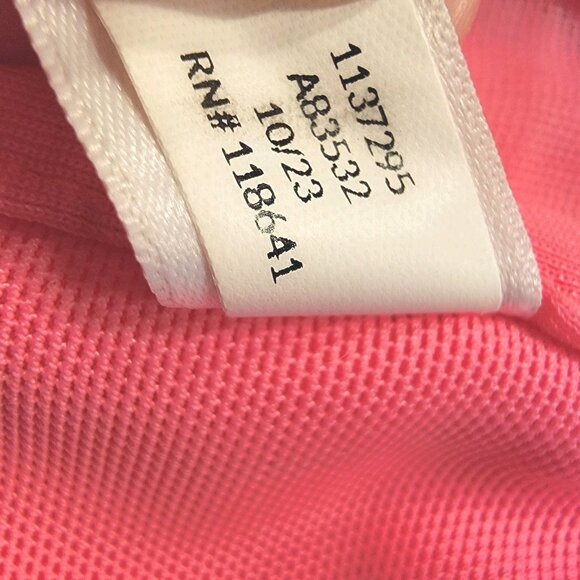 Cacique Boost Plunge Bra Hot Pink Front Closure Padded Underwire Size 42D - Picture 8 of 8